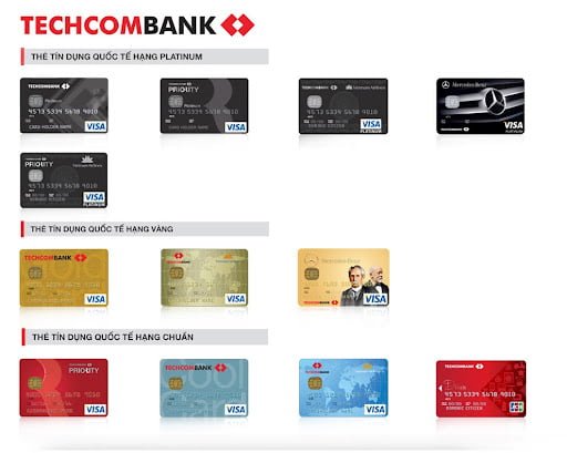 làm Thẻ tín dụng ngân hàng Techcombank