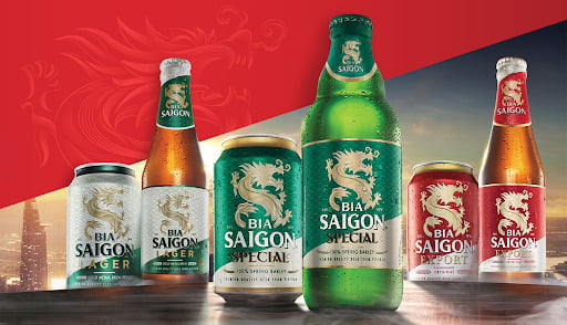 Bia Sài Gòn -thương hiệu bia nổi tiếng nhất trên thị trường Việt Nam