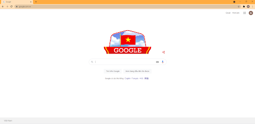 Website Google.com.vn