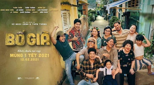bộ phim chiếu rạp Việt Nam hot nhất 2021 - Bố già