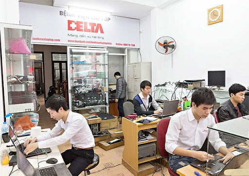 Địa chỉ sửa laptop uy tín ở Hà Nội - DELTA