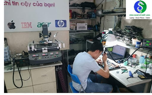 Địa chỉ sửa laptop uy tín ở Hà Nội - Nhất Long