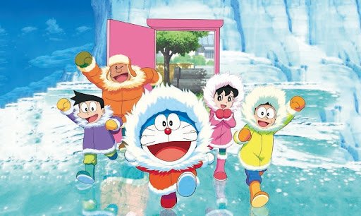 những tập phim doraemon hay nhất - Nobita Và Chuyến Thám Hiểm Nam Cực Kachi Kochi