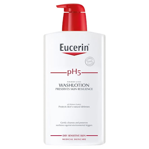 Eucerin pH5 Wash Lotion - loại sữa tắm trên thị trường được ưa chuộng nhất