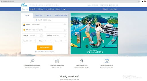 Flynow - website bán vé hàng không giá rẻ uy tín nhất Việt Nam