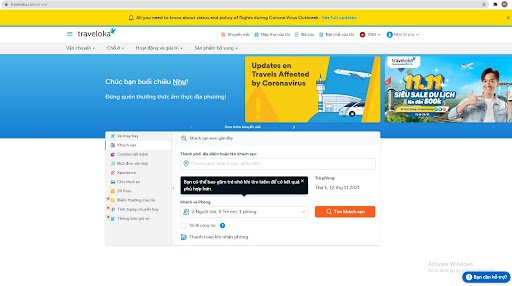 Traveloka - địa chỉ mua vé hàng không giá rẻ uy tín nhất Việt Nam
