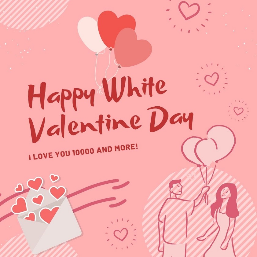 Lời chúc Valentine trắng lãng mạn cho bạn gái 3